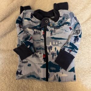 Hanna Andersson 6-12MO Hockey Onesie